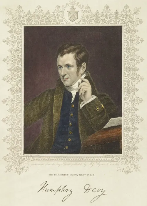 Framed Print : Humphry Davy, British chemist and inventor, 1801 Artist: Thomson Framed Print : Humphry Davy, British chemist and inventor, 1801 Artist: Thomson