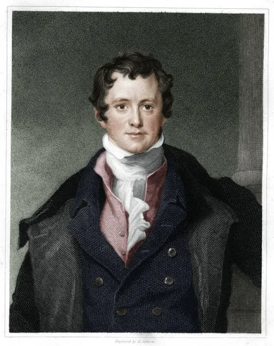 Framed Print : Humphry Davy, English chemist, (1833). Artist: E Scriven Framed Print : Humphry Davy, English chemist, (1833). Artist: E Scriven