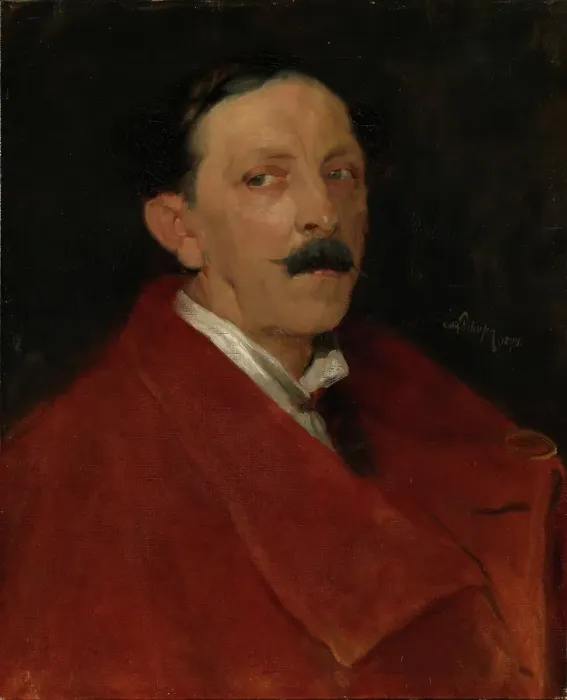 Framed Print : A Hungarian baron, 1874. Creator: Eilif Peterssen Framed Print : A Hungarian baron, 1874. Creator: Eilif Peterssen