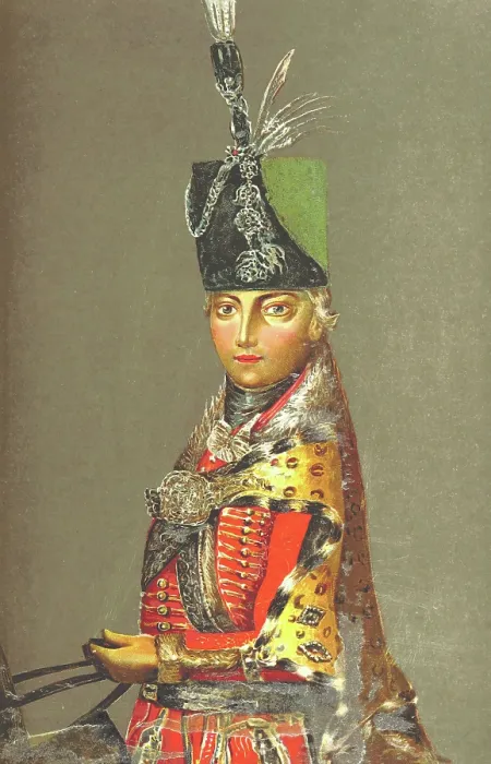 Framed Print : Hungarian Bodyguard from the Era of Maria Theresa... 1895. Creator: Unknown Framed Print : Hungarian Bodyguard from the Era of Maria Theresa... 1895. Creator: Unknown