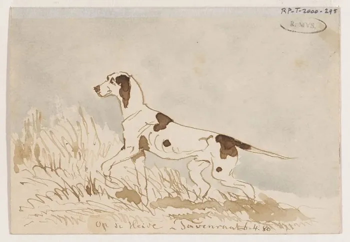 Framed Print : Hunt, 1880. Creator: Johannes Tavenraat Framed Print : Hunt, 1880. Creator: Johannes Tavenraat