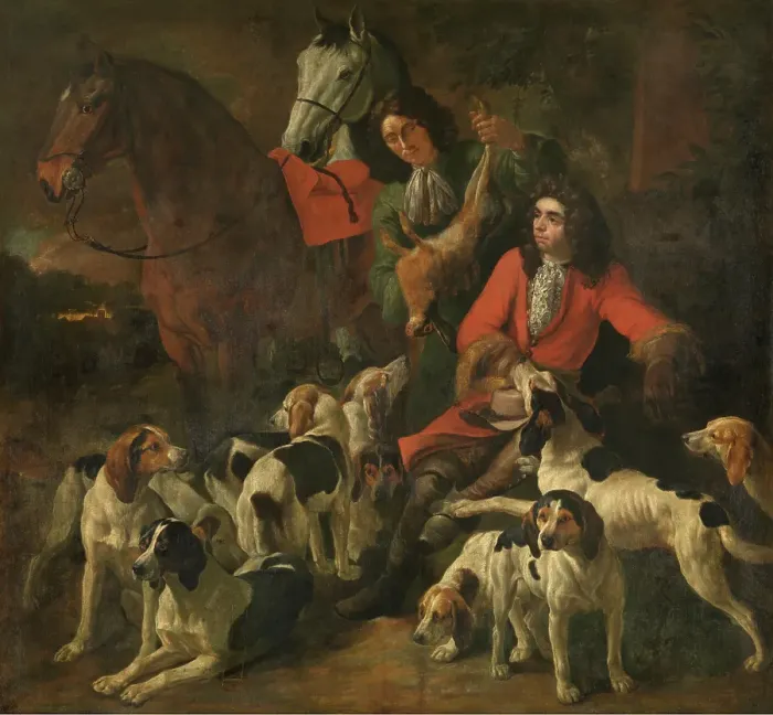 Framed Print : After the Hunt, c1650-1680. Creator: Jan Baptist Boel the Younger Framed Print : After the Hunt, c1650-1680. Creator: Jan Baptist Boel the Younger