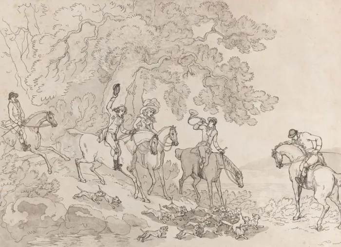 Framed Print : The Hunter (from The Life of a Racehorse, or The High-Mettled Racer), July 20, 1789 Framed Print : The Hunter (from The Life of a Racehorse, or The High-Mettled Racer), July 20, 1789