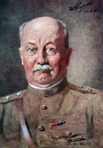 Hunter Liggett, American First World War general, (1926)
