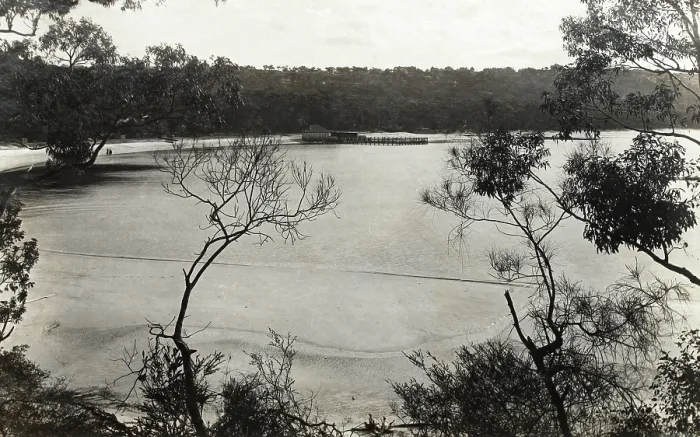 Framed Print : Hunters Beach, Balmoral, Mosman, c1900. Creator: Unknown Framed Print : Hunters Beach, Balmoral, Mosman, c1900. Creator: Unknown