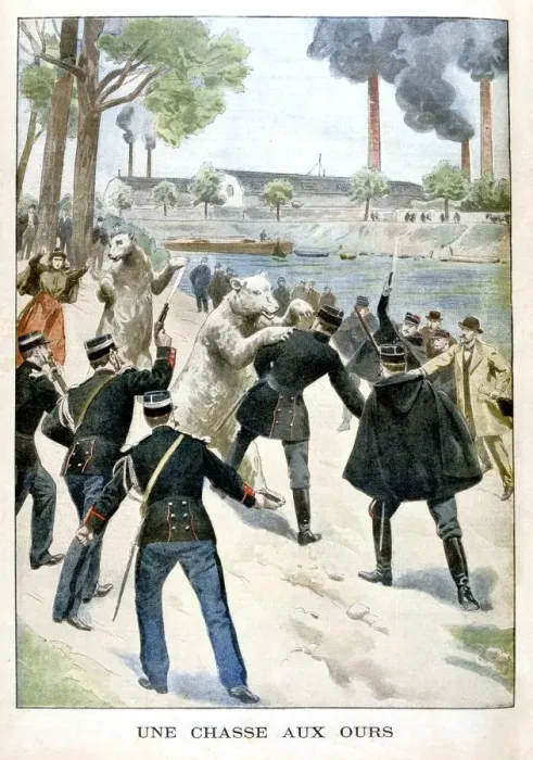 Framed Print : Hunting for Bears, 1901 Framed Print : Hunting for Bears, 1901