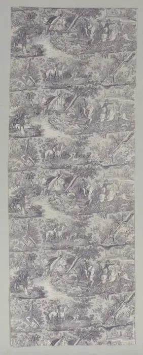 Framed Print : Hunting Scene, early 1800s. Creator: Unknown Framed Print : Hunting Scene, early 1800s. Creator: Unknown