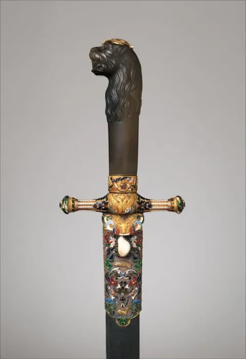Framed Print : Hunting Sword, Austrian, Vienna, ca. 1825. Creators: Emanuel Piote, Jacob H Framed Print : Hunting Sword, Austrian, Vienna, ca. 1825. Creators: Emanuel Piote, Jacob H