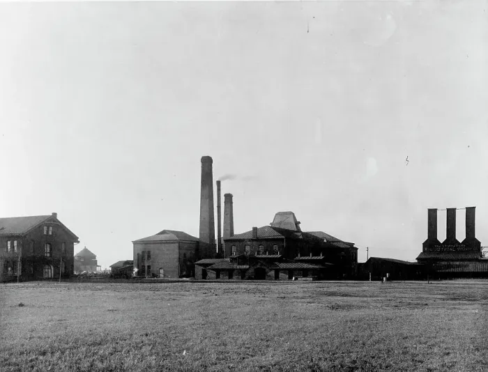 Framed Print : The Huntington Industrial Works, Hampton Institute, Hampton, Virginia, 1899 or 1900. Creator: Frances Benjamin Johnston Framed Print : The Huntington Industrial Works, Hampton Institute, Hampton, Virginia, 1899 or 1900. Creator: Frances Benjamin Johnston