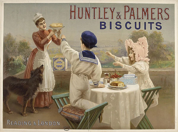 Huntley & Palmers Biscuits, 1892. Creator: Anonymous. Huntley & Palmers Biscuits, 1892. Creator: Anonymous