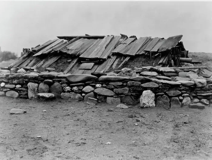 Framed Print : Hupa sweat-house, 1923. Creator: Edward Sheriff Curtis Framed Print : Hupa sweat-house, 1923. Creator: Edward Sheriff Curtis