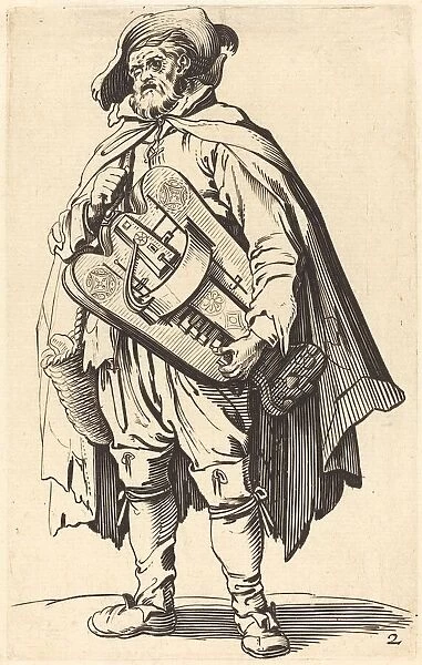 The Hurdy-Gurdy Player. Creator: Unknown