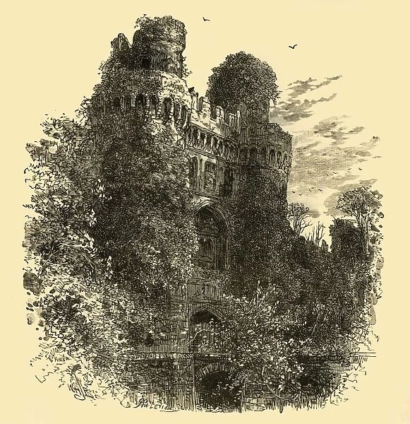 Hurstmonceaux Castle, 1898. Creator: Unknown
