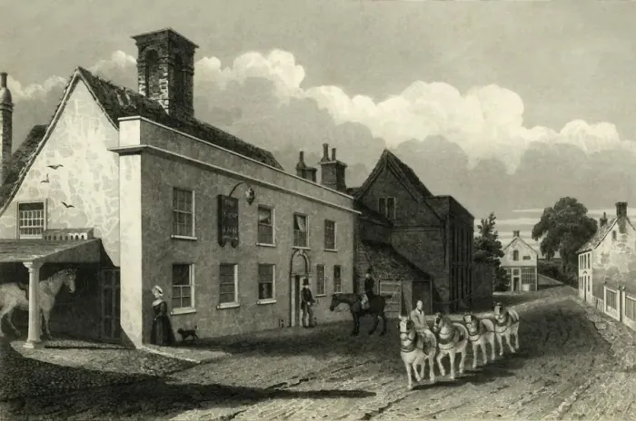 Framed Print : Hurstperpoint, 1830, (1835). Creator: Unknown Framed Print : Hurstperpoint, 1830, (1835). Creator: Unknown