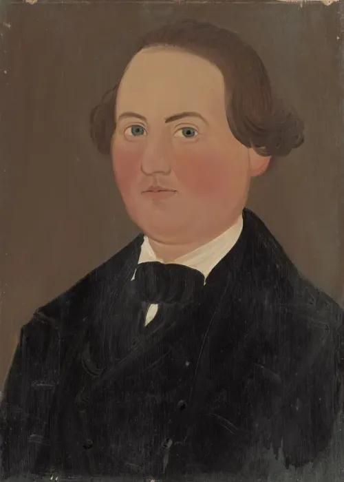 Framed Print : Husband, c. 1845. Creator: Prior-Hamblin School Framed Print : Husband, c. 1845. Creator: Prior-Hamblin School