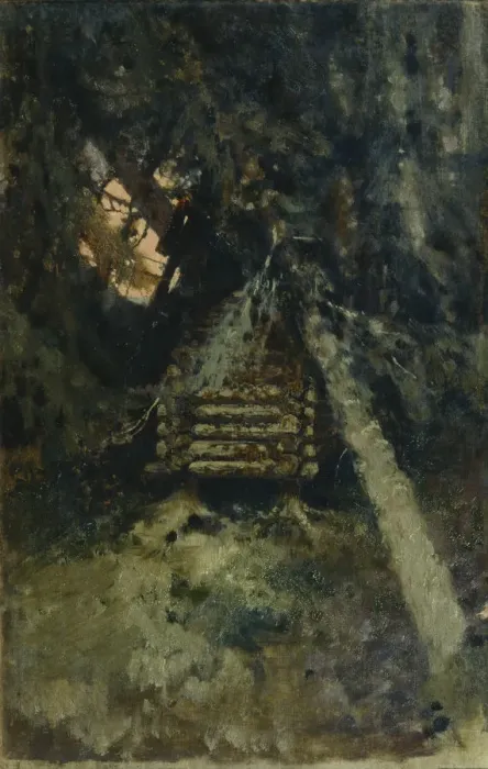 Framed Print : The Hut on Chicken Legs. Artist: Vasnetsov, Viktor Mikhaylovich (1848-1926) Framed Print : The Hut on Chicken Legs. Artist: Vasnetsov, Viktor Mikhaylovich (1848-1926)