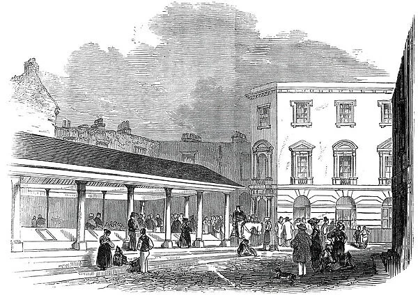 Hutchinsons Market, Aldgate, 1845. Creator: Unknown