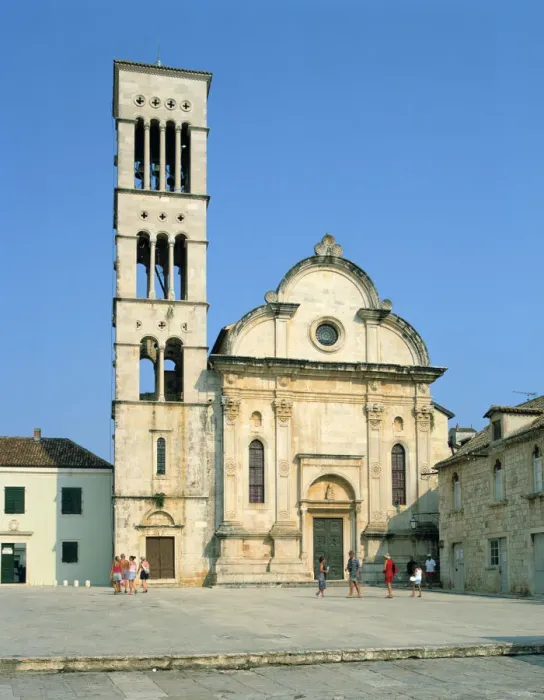 Framed Print : Hvar cathedral, Croatia Framed Print : Hvar cathedral, Croatia