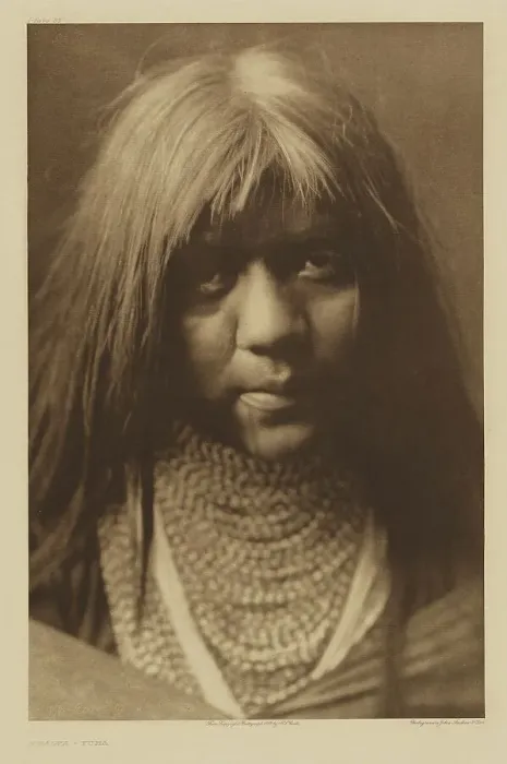 Framed Print : Hwalya-Yuma, 1907. Creator: Edward Sheriff Curtis Framed Print : Hwalya-Yuma, 1907. Creator: Edward Sheriff Curtis