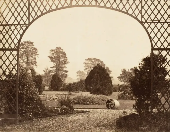 Framed Print : The Hyde, Cheltenham, 1853-56. Creator: James Knight Framed Print : The Hyde, Cheltenham, 1853-56. Creator: James Knight