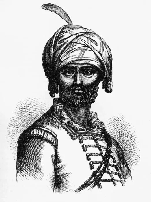 Framed Print : Hyder Ali, c1891. Creator: James Grant