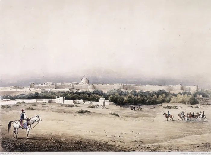 Framed Print : Hyderabad, India, 1811. Creator: Unknown Framed Print : Hyderabad, India, 1811. Creator: Unknown