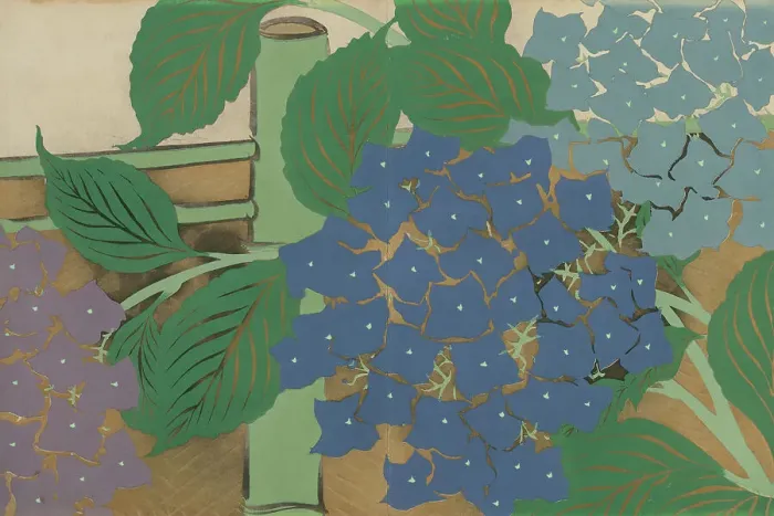 Framed Print : Hydrangea (Ajisai). From the series A World of Things (Momoyogusa), 1909-1910. Creator: Sekka, Kamisaka (1866-1942). Hydrangea (Ajisai). From the series A World of Things (Momoyogusa), 1909-1910. Creator: Sekka, Kamisaka (1866-1942) Framed Print : Hydrangea (Ajisai). From the series A World of Things (Momoyogusa), 1909-1910. Creator: Sekka, Kamisaka (1866-1942). Hydrangea (Ajisai). From the series A World of Things (Momoyogusa), 1909-1910. Creator: Sekka, Kamisaka (1866-1942)