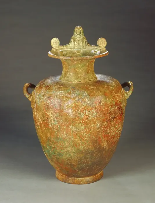 Framed Print : Hydria, about 460 BC. Creator: Unknown