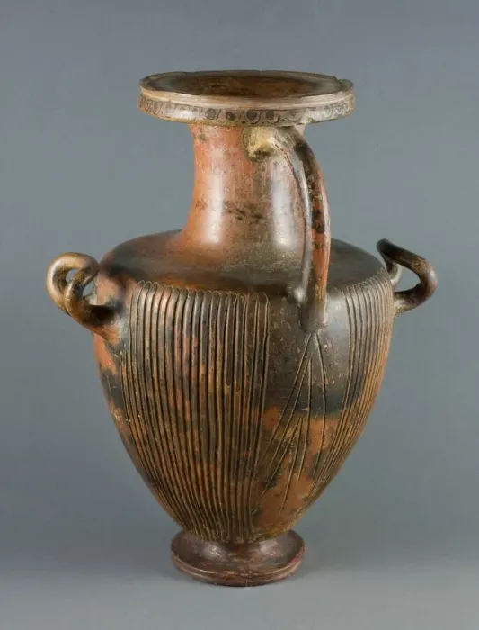 Framed Print : Hydria (Water Jar), 400-350 BCE. Creator: Unknown