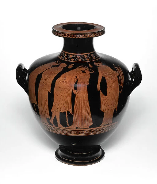 Hydria (Water Jar), 470-460 BCE. Creator: Leningrad Painter
