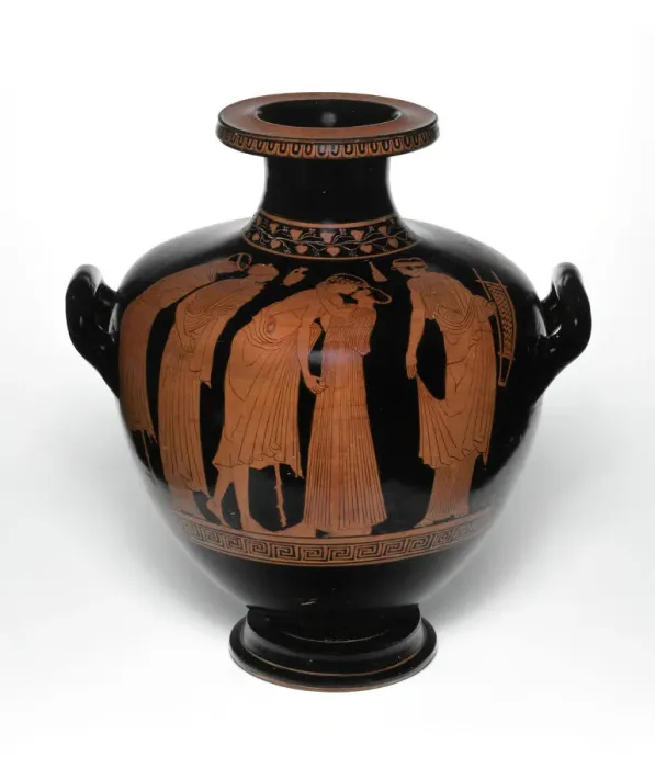 Framed Print : Hydria (Water Jar), 470-460 BCE. Creator: Leningrad Painter Framed Print : Hydria (Water Jar), 470-460 BCE. Creator: Leningrad Painter