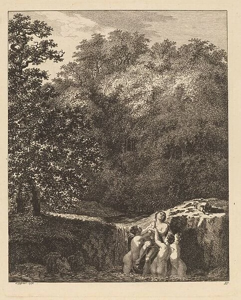 Hylas and the Nymphs, 1771. Creator: Salomon Gessner