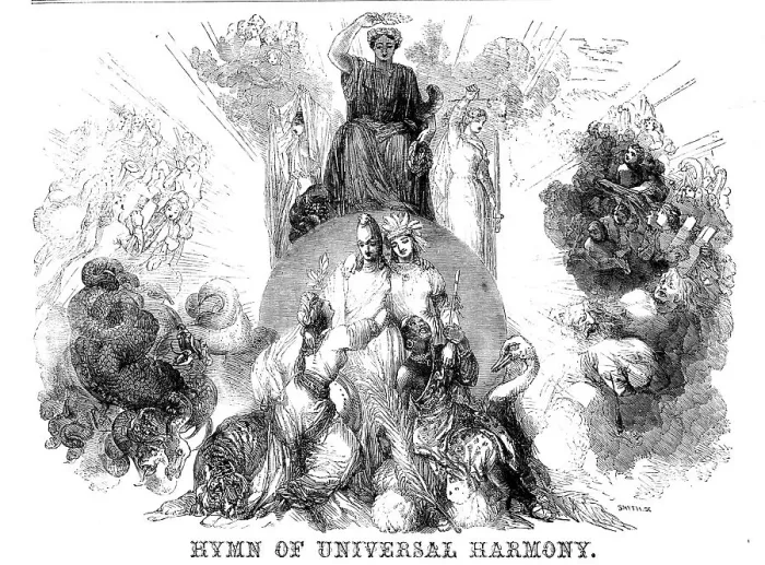 Framed Print : Hymn of Universal Harmony, 1858. Creator: Smyth. Hymn of Universal Harmony, 1858. Creator: Smyth Framed Print : Hymn of Universal Harmony, 1858. Creator: Smyth. Hymn of Universal Harmony, 1858. Creator: Smyth