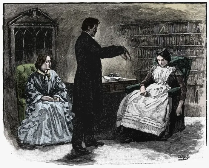 Framed Print : Hypnotism, 1891 Framed Print : Hypnotism, 1891