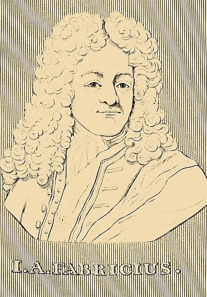 I. A. Fabricius, (1668-1736), 1830. Creator: Unknown