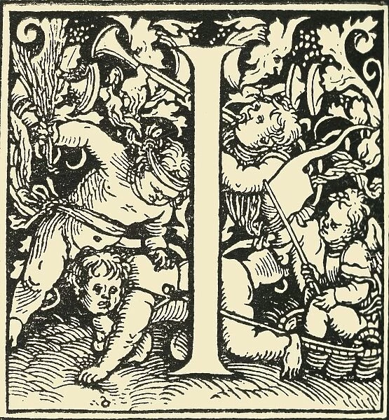 I - An Alphabet by Hans Weiditz, c1520-1521, (1908). Creator: Hans Weiditz