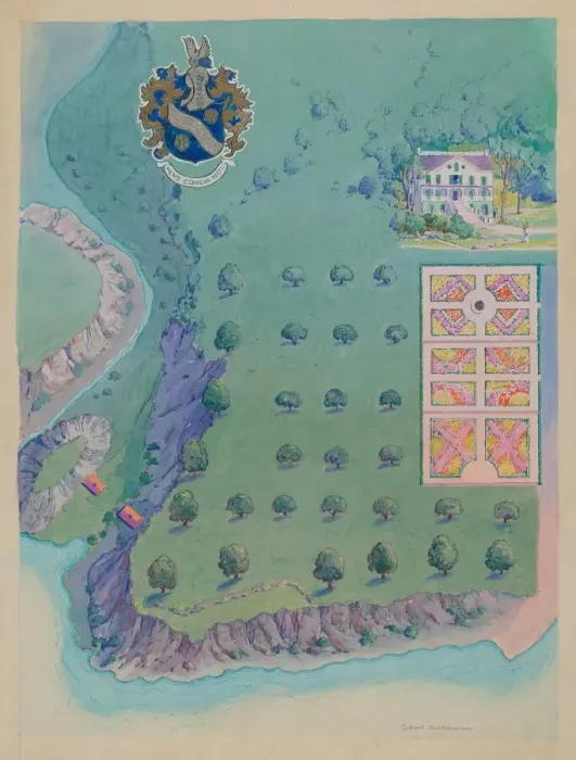 Framed Print : I. Beekman Estate, c. 1936. Creator: Gilbert Sackerman Framed Print : I. Beekman Estate, c. 1936. Creator: Gilbert Sackerman