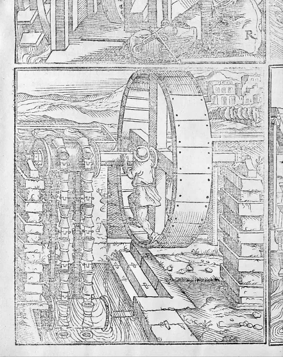 Framed Print : I dieci libri dell'architettura di M. Vitruvio tradutti et commentati da monsignor Barbaro... 1556. Creator: Vitruvius Framed Print : I dieci libri dell'architettura di M. Vitruvio tradutti et commentati da monsignor Barbaro... 1556. Creator: Vitruvius