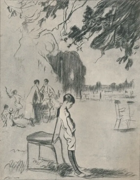 Framed Print : I m Sick to Death of Women (From The Boy), c1900. Artist: Claude Allin Shepperson Framed Print : I m Sick to Death of Women (From The Boy), c1900. Artist: Claude Allin Shepperson