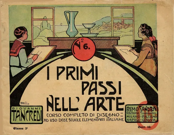 Framed Print : I Primi passi nell'Arte n. 6. Creator: Mussino; Attilio (1878-1954) Framed Print : I Primi passi nell'Arte n. 6. Creator: Mussino; Attilio (1878-1954)