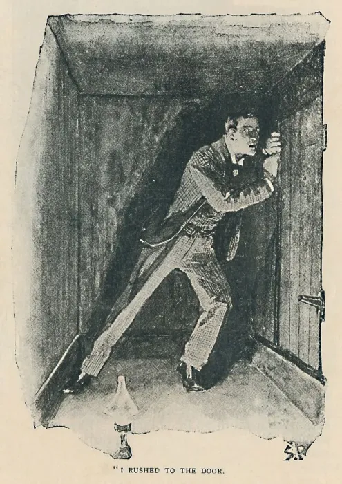 Framed Print : I Rushed To The Door, 1892. Artist: Sidney E Paget Framed Print : I Rushed To The Door, 1892. Artist: Sidney E Paget