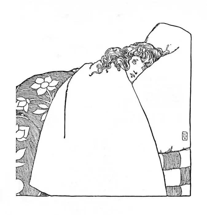 Framed Print : I Have Scarcely Closed My Eyes The Whole Night Through, c1930. Artist: W Heath Robinson Framed Print : I Have Scarcely Closed My Eyes The Whole Night Through, c1930. Artist: W Heath Robinson