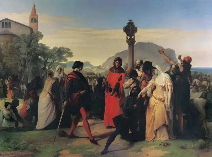 Framed Print : I Vespri Siciliani (The Sicilian Vespers), 1844-1845 Framed Print : I Vespri Siciliani (The Sicilian Vespers), 1844-1845