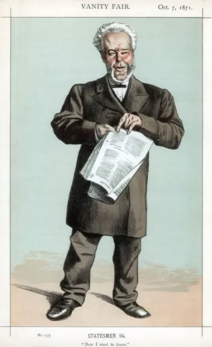 Framed Print : Now I want to know, 1871. Artist: Coide Framed Print : Now I want to know, 1871. Artist: Coide