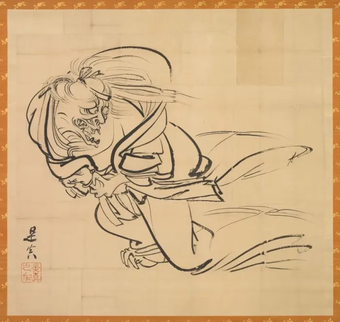 Framed Print : Ibaraki, c. 1840. Creator: Shibata Zeshin (Japanese, 1807-1891) Framed Print : Ibaraki, c. 1840. Creator: Shibata Zeshin (Japanese, 1807-1891)