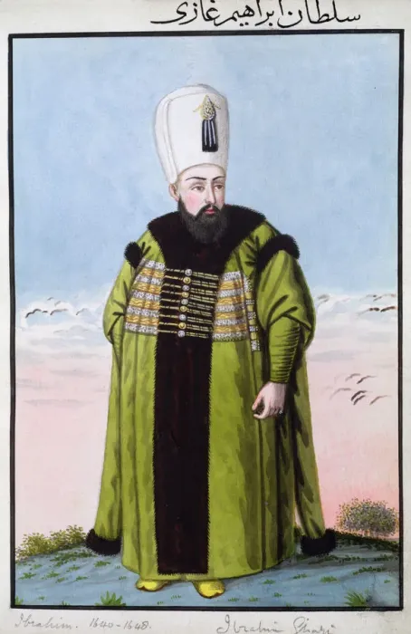 Framed Print : Ibrahim I, Ottoman Emperor, (1808). Artist: John Young Framed Print : Ibrahim I, Ottoman Emperor, (1808). Artist: John Young