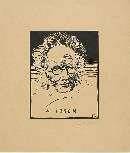 To Ibsen, 1894. Creator: Félix Vallotton