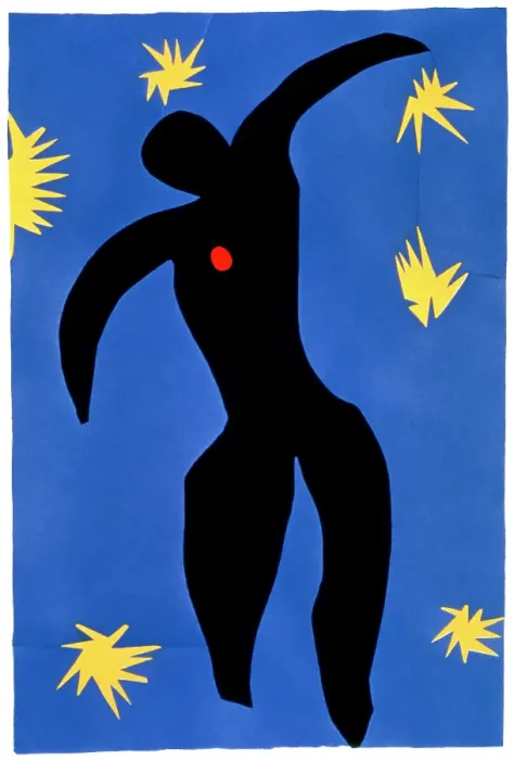Framed Print : Icarus, plate VIII from Jazz, 1947. Creator: Henri Matisse. Icarus, plate VIII from Jazz, 1947. Creator: Henri Matisse Framed Print : Icarus, plate VIII from Jazz, 1947. Creator: Henri Matisse. Icarus, plate VIII from Jazz, 1947. Creator: Henri Matisse
