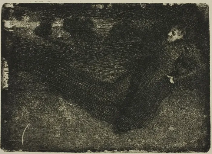 Framed Print : On the Ice, 1898. Creator: Anders Leonard Zorn Framed Print : On the Ice, 1898. Creator: Anders Leonard Zorn