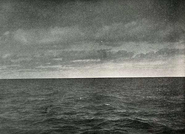 Ice Blink Over the Barrier, c1910–1913, (1913). Artist: Herbert Ponting